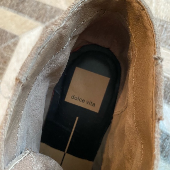 Dolce Vita Suede ‘Gael’ Lace Up Booties - Picture 6 of 7